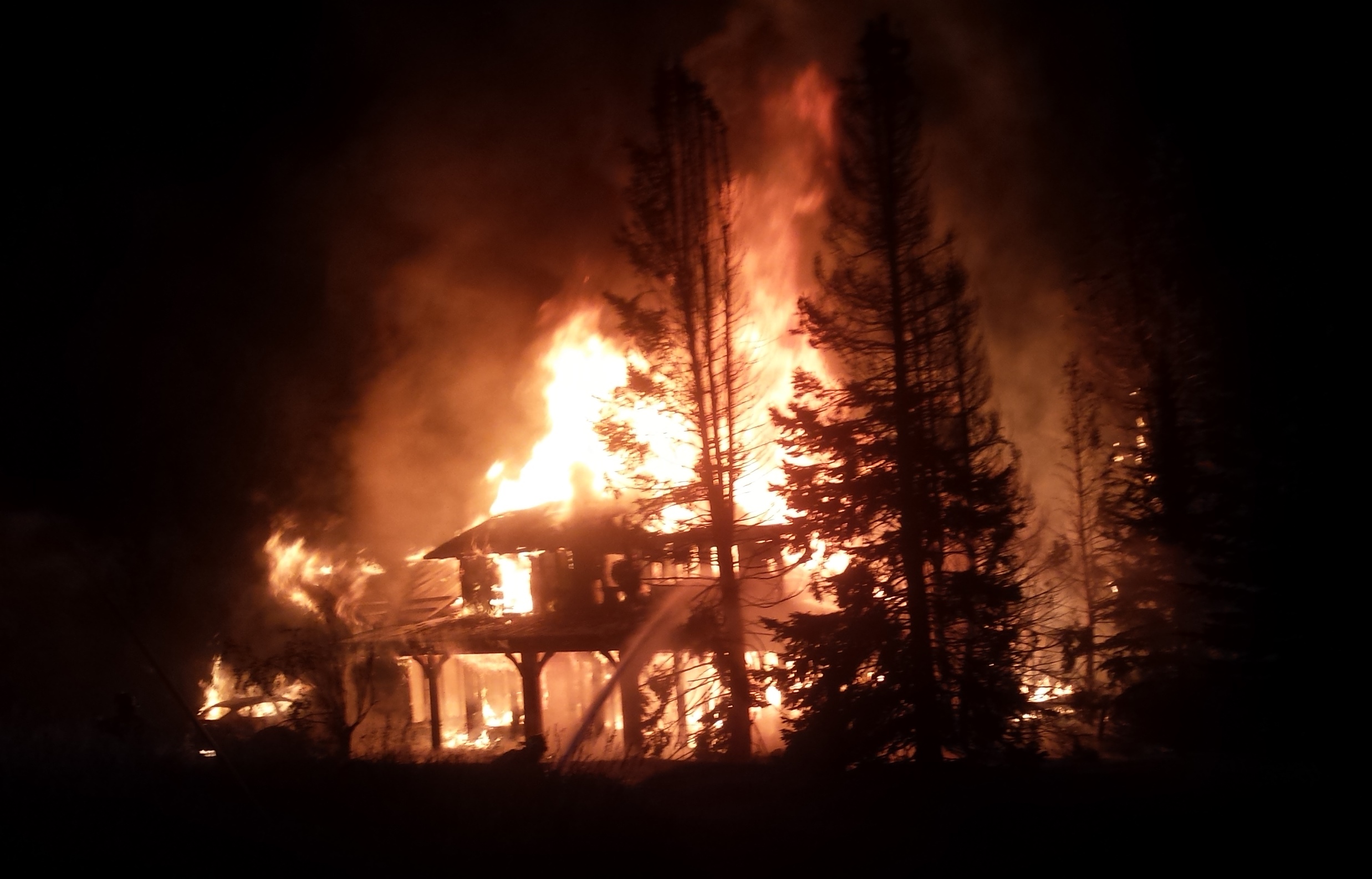 Structure Fire Fish Creek
